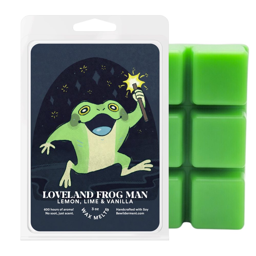 Loveland Frog Man - Cryptid Wax Melts