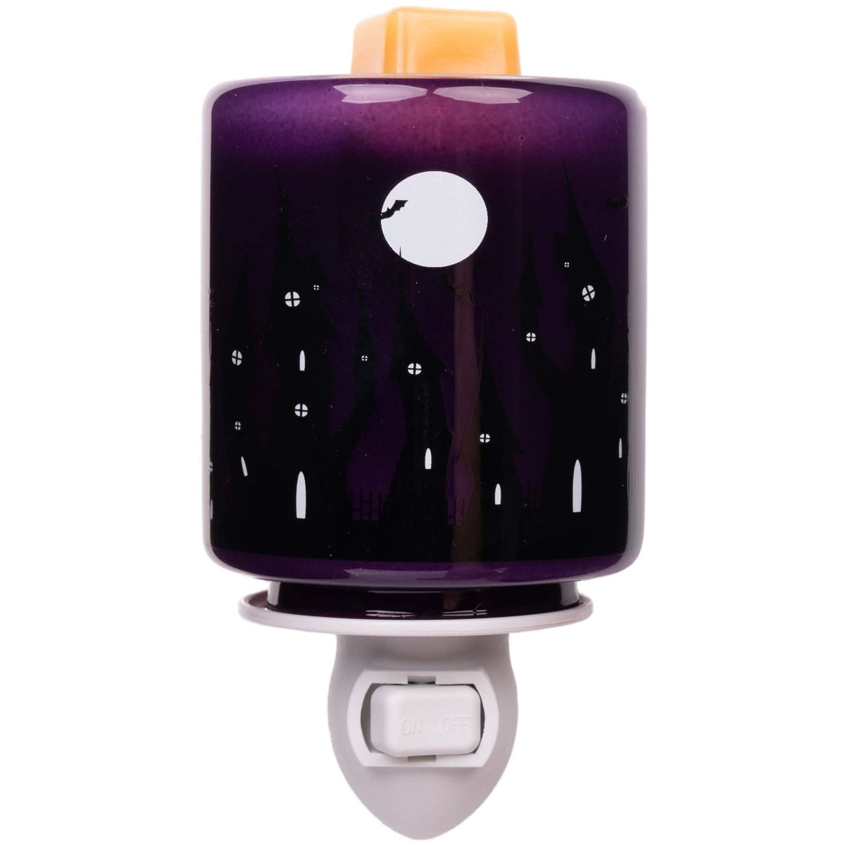 Haunted House Electric Plug In Wax Warmer with Bulb