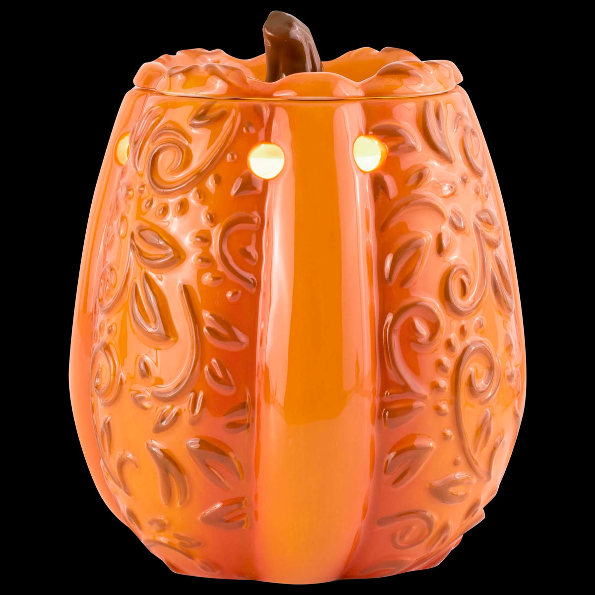 Pumpkin Electric Wax Warmer with Bulb