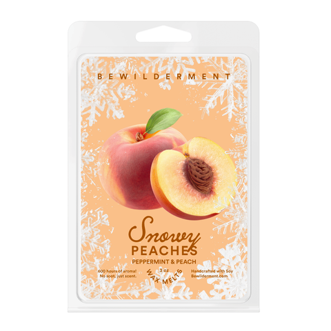 Snowy Peach Wax Melts
